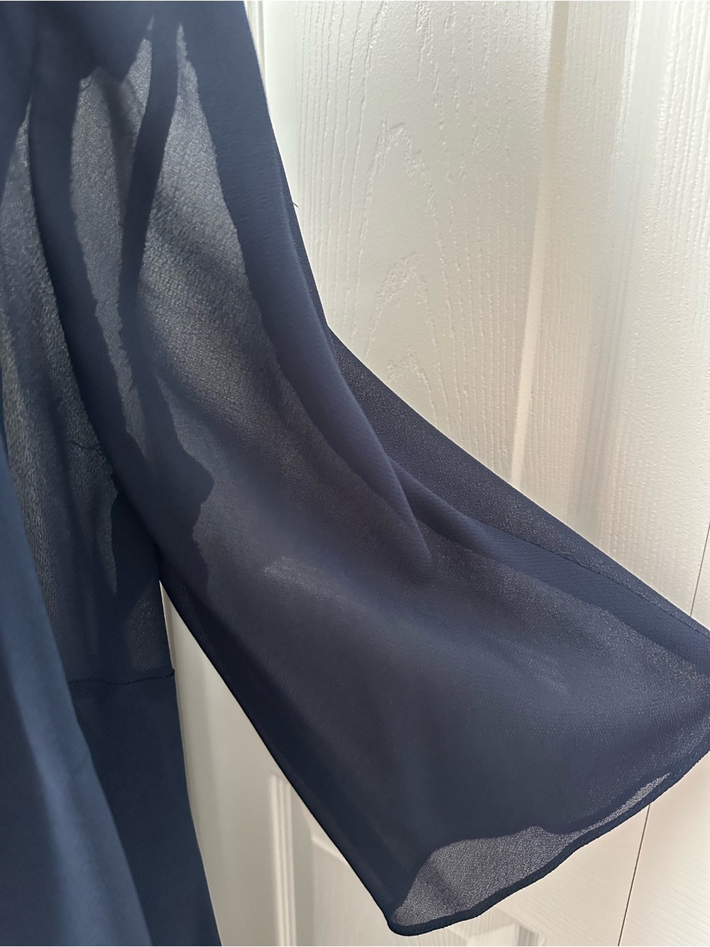 R&M Richards Mother of the Bride Navy Dress with Jacket - Picture 6 of 9